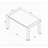 6Pc Dining Set Contemporary Style Marble Stone Table With Chairs Bench