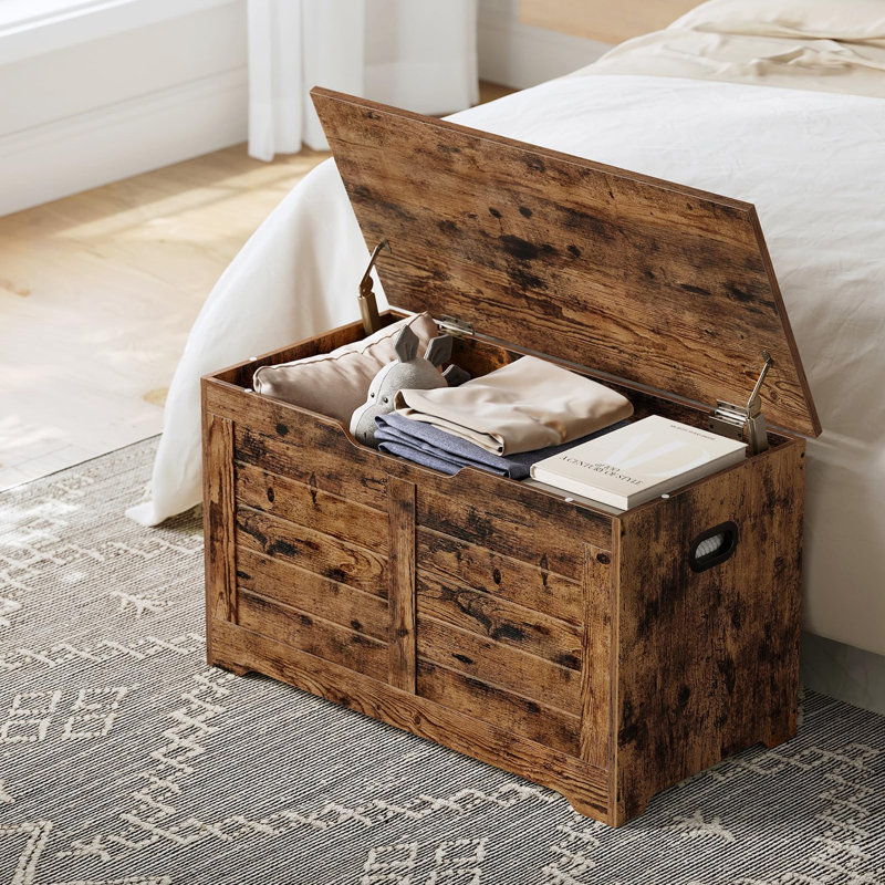 Viborg Camp Trunk / Footlocker, Rustic Brown
