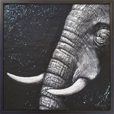 «Quiet Force» par Britt Hallowell, impression sur toile tendue