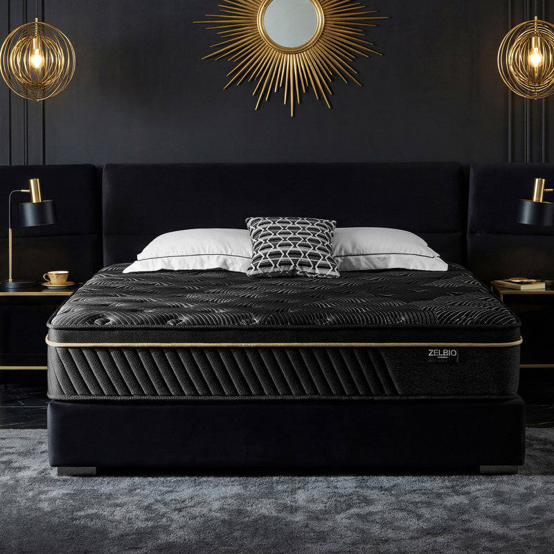 Matelas hybride en mousse viscoélastique gélifiée 12 pouces FullXL, Double TG, 12"