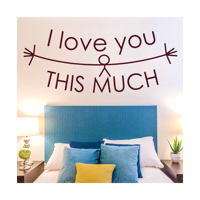 Non-Wall Damaging Wall Decal, Burgundy