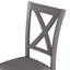 Table de salle à manger rectangulaire 6, gris, 4 chaises et banc, pour table familiale en bois 6 moments