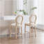 Ensemble de 2 chaises de bar hauteur française 26 po French Country