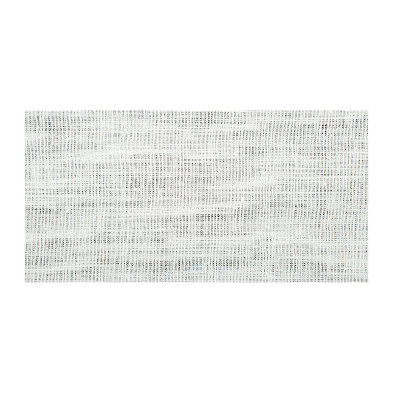 White Linen Canvas - Wrapped Canvas Print