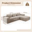 Canapé à compression sans os Balli Upholstere-165624417-165624423