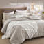 Édredon en coton avec jeté de lit et coussin décoratif, ensembles d'édredon Literie-110189445-110189448