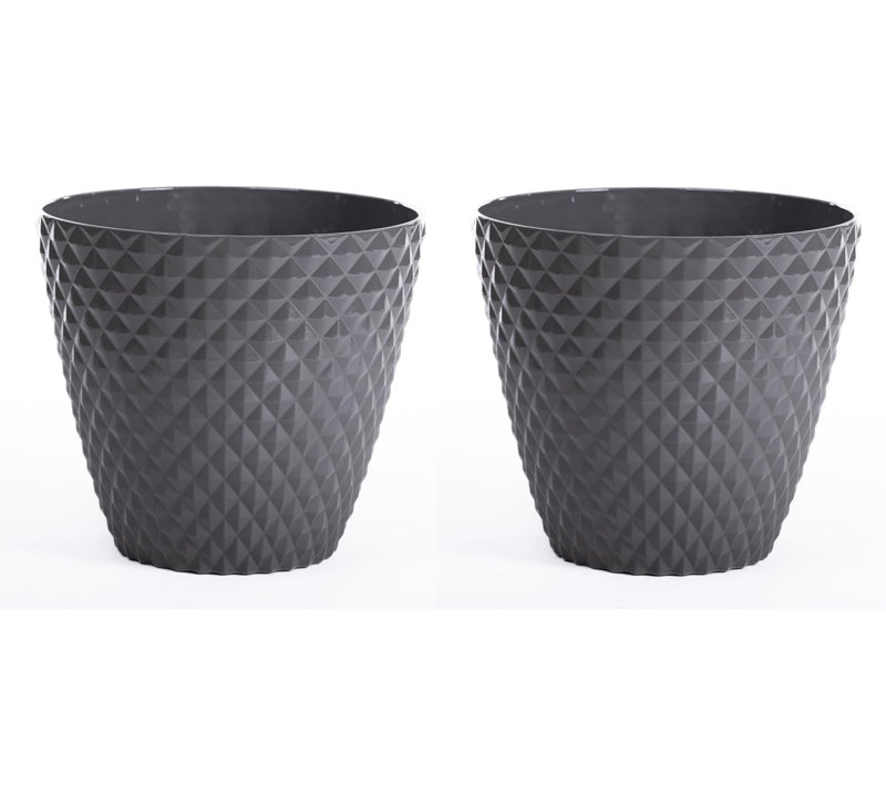 Cassarah Pot Planter, Grey