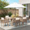 Rectangular Outdoor Dining Set With Cushions