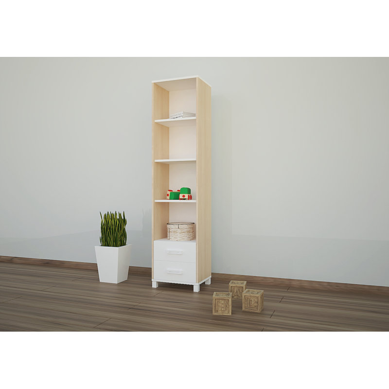 177cm H Cube Unit Kids Bookcase, Bright Pear Tree, 177cm H x 60cm W x 34cm D