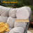 Akosha Patio Lounge Chairs with Water-Resistant Cushions, Steel Frame & PE Rattan