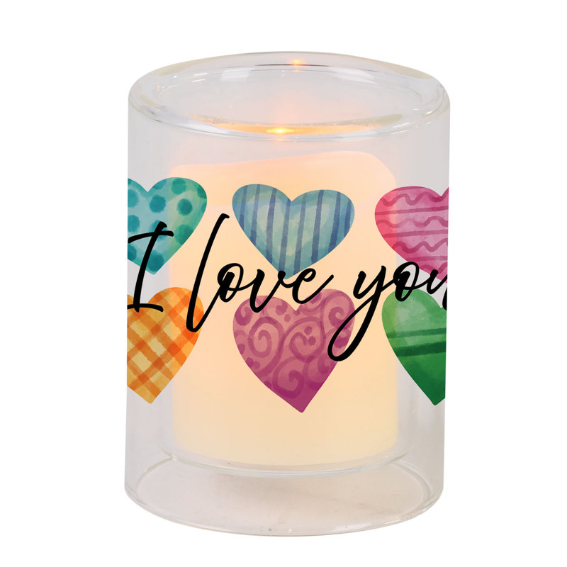 Bougeoir I Love You Votive