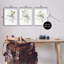 «Herbal Botanicals Pattern Single Photo Frame» par Roozbeh, 3 pièces sur toile-323956600-323215213