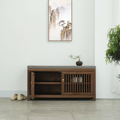 8 Pair Shoe Storage Bench
