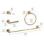 Ensemble de quincaillerie de salle de bain 4 pièces Freya-95281350