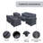 Allcot Wicker/Rattan Outdoor Seating Group Cover