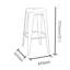 Dallas Counter Stool with Metal Frame-116669297-21306659