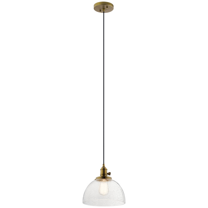 Luminaire suspendu en forme de cloche à 1 lumière Myren