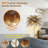 Modern LED Dimmable Floor Lamp With Natural Ostrich Feather Shade, Adjustable Light For Living Room, Bedroom, Office, And Dining Room