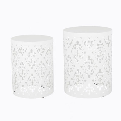 Metal S/2 End Table