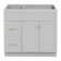 Ariel Hamlet 36 In. Right Offset Single Sink Base Cabinet