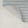 Ryansh High-Low Minimalist Scandi Striped Blue/Ivory Indoor/Outdoor Rug