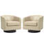 Bennett 73.1Cm Wide Swivel Barrel Chair-478450573