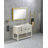Myhomekeepers 19'' White Ceramic Rectangular Bathroom Sink