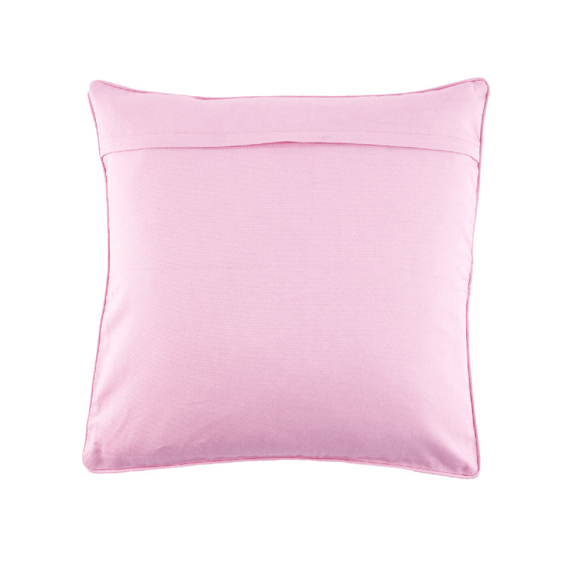 Square Pillow Cover Blumen, Green