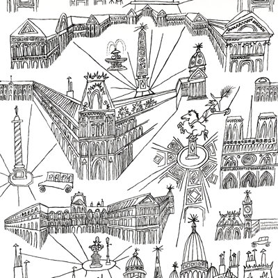 Views Of Paris Wallpaper