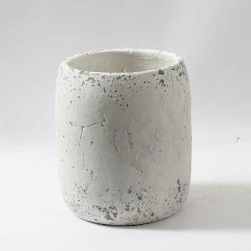 Vase de table en céramique 11,02 po crème Keanan
