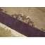 Tapis ivoire antique en laine Art déco