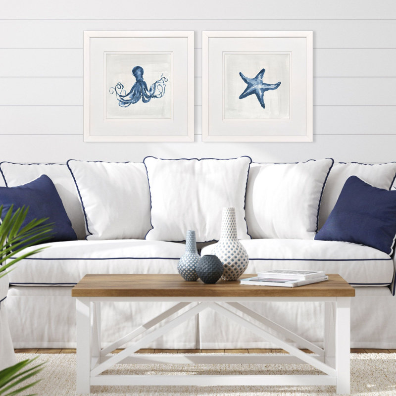 «Indigo Sealife I», art encadré