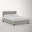 Adrien Upholstered Platform Bed-342217540-342217548
