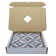 MATRIX LATTICE 12" BARDIGLIO w GRAY