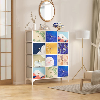100cm W 12 - Drawer Chest of Drawers