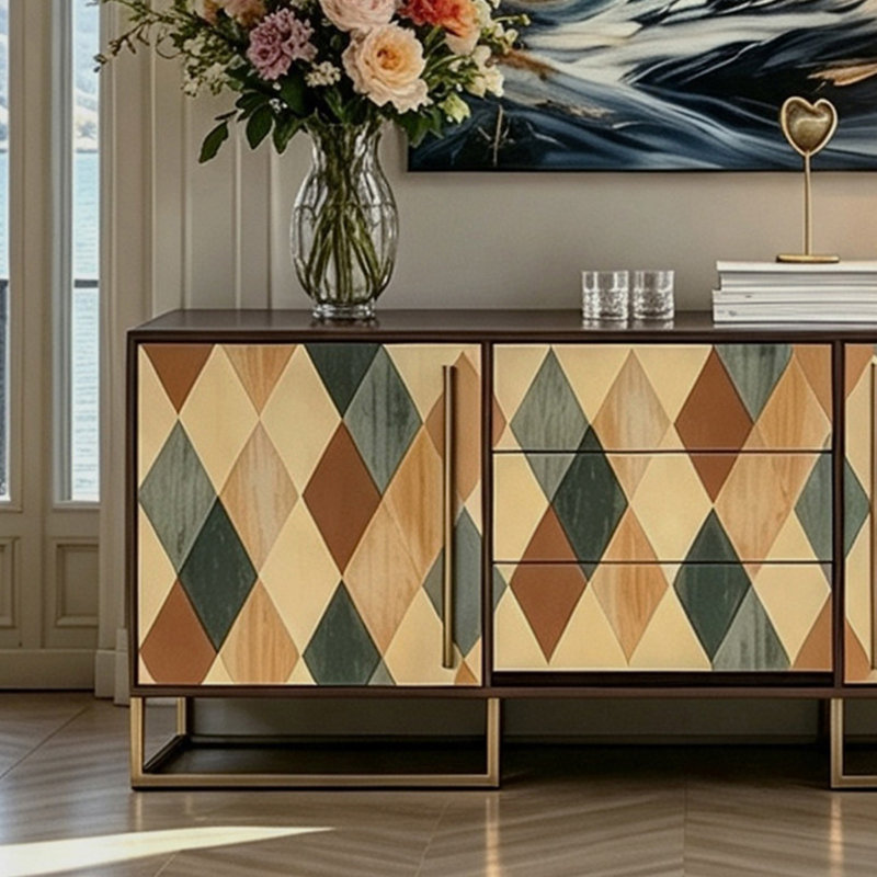 Italian-style minimalist and high-end sideboard