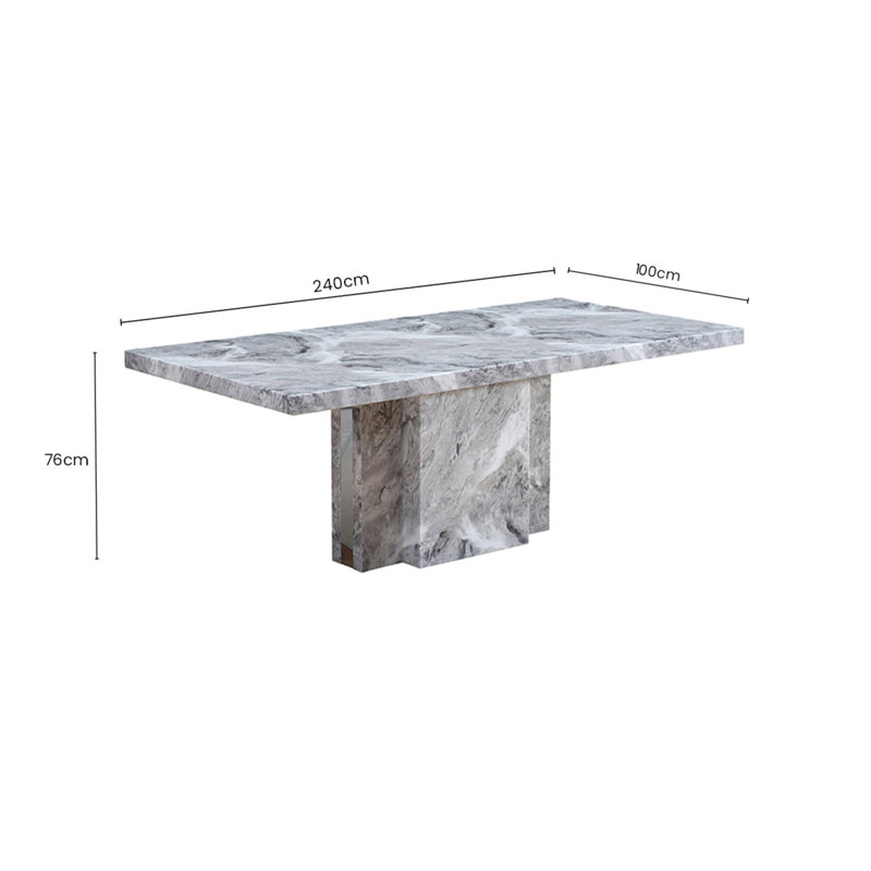 Marble Top Dining Table