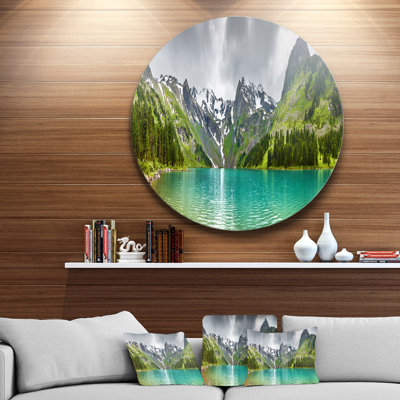 " Mountain Lake Panorama " Print