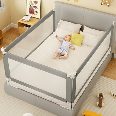Bed Rail For Toddlers, Detachable Baby Bed Rail Guard, Suitable For Queen, Full, Bed Rails For Toddlers And Baby(78.7", only 1 Side)