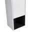 Armoire latérale de salle de bain 12 po, 2 portes à fermeture douce, conception à fixation flottante-2103923427