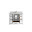 Ensemble de meuble-lavabo simple 42 po Malibu-89872703