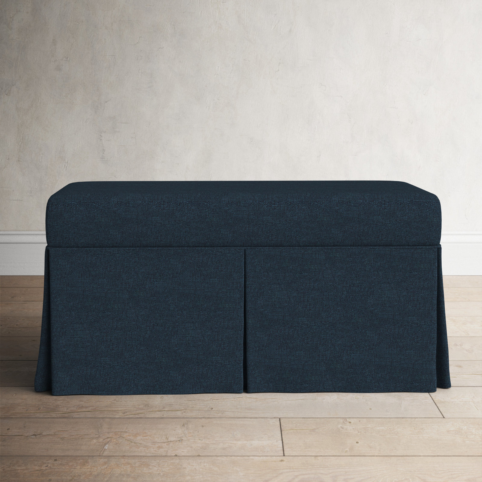 Wyatt Storage Bench, Navy