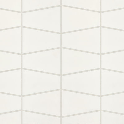 Marin Trapezoid Matte Porcelain Mosaic Tile