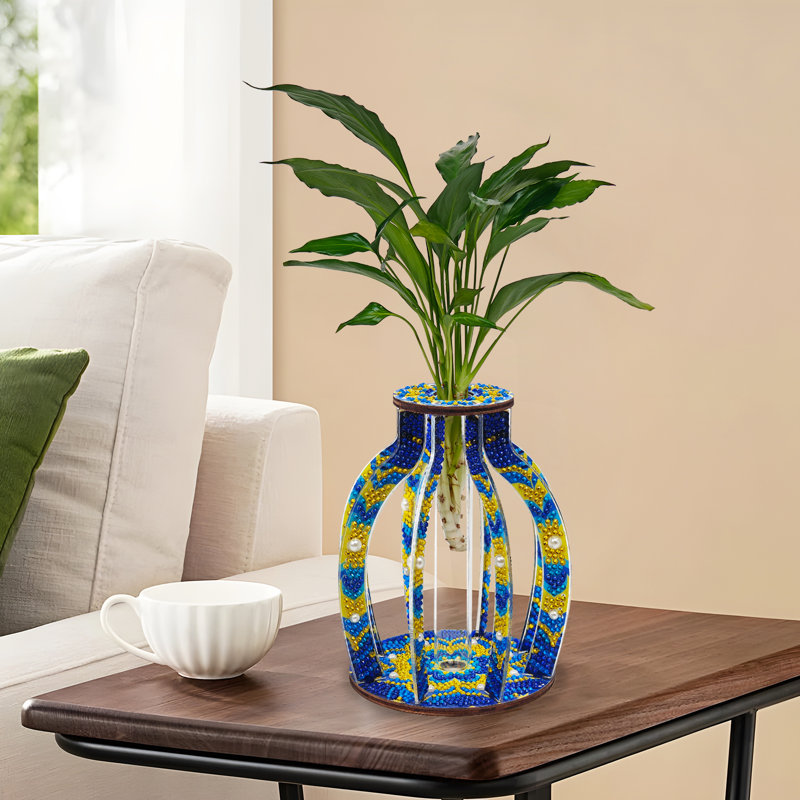 DIY Diamond Painting Vase Kit