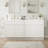 60" Double Bathroom Vanity Base Only-106891036