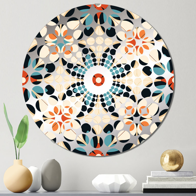 Chaplecroft - Miroir décoratif à cercles concentriques, 31,4 po x 31,4 po