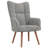 Khody Upholstered Armchair with Ottoman-583517155