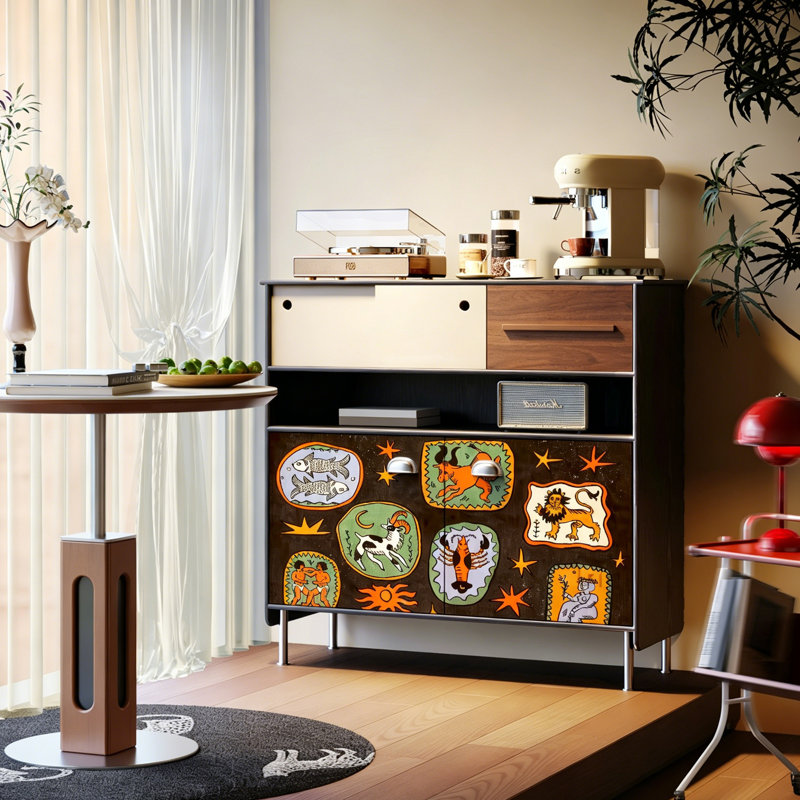 French Simple Style Accent Cabinet