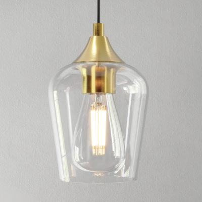 Pendant Light Fixture with Adjustable Height
