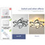 Modern 6-Light 64cm LED Flush Mount-644392228